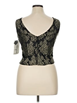 Betsy & Adam Sleeveless Blouse (view 2)