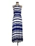 Milly Stripes Blue Casual Dress Size M - photo 1