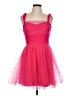 Lulus 100% Polyester Hearts Pink Cocktail Dress Size L - photo 1