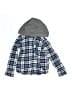 Carter's 100% Cotton Plaid Blue Jacket Size 5T - photo 1