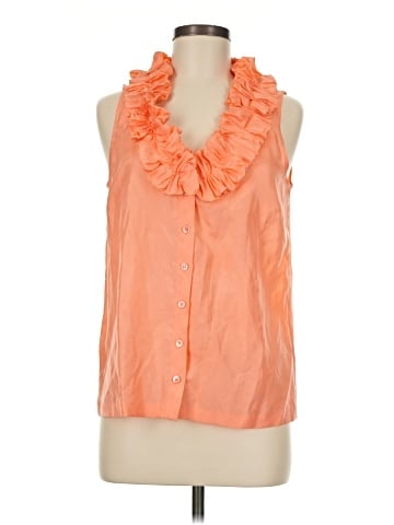 J.Crew Sleeveless Silk Top (view 1)