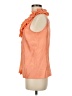 J.Crew 100% Silk Orange Sleeveless Silk Top Size 6 - photo 5