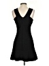 Sandro Solid Black Cocktail Dress Size Sm (1) - photo 2