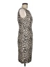 9&Co. 100% Polyester Animal Print Tan Cocktail Dress Size 6 - photo 4