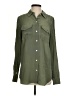 Veronica Beard 100% Silk Green Long Sleeve Silk Top Size 2 - photo 1