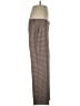 Boden Houndstooth Plaid Burgundy Brown Casual Pants Size 12R - photo 4