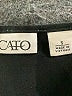 Cato Black Long Sleeve Blouse Size S - photo 7
