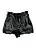 Altar'd State Metallic Black Shorts Size M - photo 1