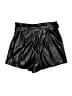 Altar'd State Metallic Black Shorts Size M - photo 2