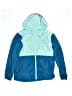 Eddie Bauer Color Block Blue Track Jacket Size 14 - 16 - photo 1