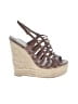 Elie Tahari Brown Wedges Size EU 36 - photo 1