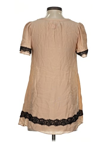 Twelve by Twelve Short Sleeve Silk Top (view 2)
