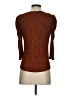 BCX Brown 3/4 Sleeve Top Size S - photo 2