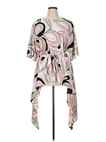 David David Meister Short Sleeve Blouse (view 1)