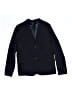 Zara 100% Polyester Solid Blue Blazer Size 13 - 14 - photo 1