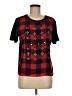 J.Crew 100% Cotton Red Short Sleeve Top Size M - photo 1