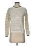Weekend Max Mara 100% Cotton Polka Dots Ivory Pullover Sweater Size XS - photo 1