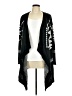 B-Design 100% Acrylic Black Cardigan Size M - photo 1