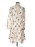 A.L.C. 100% Silk Ivory Casual Dress Size 10 - photo 1