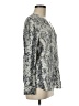 Soft Joie Silver Long Sleeve Blouse Size M - photo 4