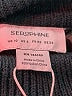 Seraphine Color Block Teal Green Turtleneck Sweater Size 6 - photo 6