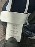 H&M 100% Viscose Stripes Black Casual Pants Size 4 - photo 8
