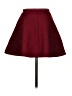 Forever 21 100% Polyester Solid Burgundy Formal Skirt Size XS - photo 2