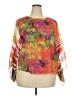 Moa Moa 100% Polyester Tie-dye Orange 3/4 Sleeve Blouse Size 2X - photo 1