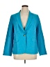 Talbots 100% Linen Teal Blazer Size 14 - photo 1
