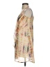 Xhilaration 100% Polyester Print Yellow Tan Cocktail Dress Size XS - photo 5