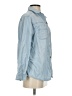 Fresh Blue Long Sleeve Button-Down Shirt Size S - photo 4