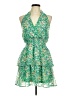 Sienna Sky 100% Polyester Floral Green Cocktail Dress Size M - photo 1