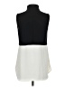 Black Label by Chico's 100% Polyester Black Sleeveless Blouse Size S - photo 2
