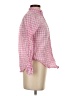 J.Crew Checkered-gingham Pink Long Sleeve Button-Down Shirt Size 0 (petite) - photo 4