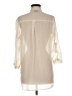 Dots Ivory 3/4 Sleeve Blouse Size M - photo 2