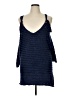 XCVI Blue Sleeveless Top Size XL - photo 1