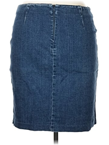 Lauren Jeans Co. Denim Skirt (view 2)