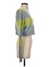Olivaceous Color Block Green Pullover Sweater Size S - photo 4