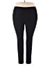 Simply Vera Vera Wang Solid Black Active Pants Size XXL - photo 1