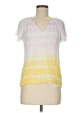 Ecru Short Sleeve T-Shirt (view 1)