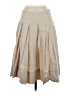 Charles Nolan Solid Tan Formal Skirt Size 4 - photo 1