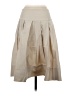 Charles Nolan Solid Tan Formal Skirt Size 4 - photo 2