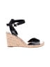 Vince Camuto 100% Leather Black Wedges Size 10 - photo 1