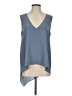 BCBGMAXAZRIA Blue Sleeveless Blouse Size S - photo 1