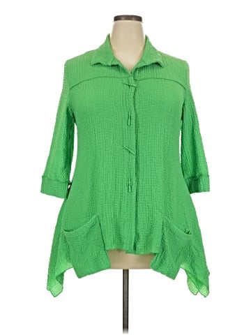 I.C. By Connie K 3/4 Sleeve Blouse (view 1)