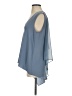 BCBGMAXAZRIA Blue Sleeveless Blouse Size S - photo 5