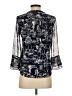 Charter Club 100% Polyester Black 3/4 Sleeve Blouse Size P (petite) - photo 2