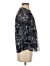 Charter Club 100% Polyester Black 3/4 Sleeve Blouse Size P (petite) - photo 4