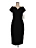 Theia Black Cocktail Dress Size 6 - photo 1