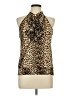Twenty One Gold Sleeveless Blouse Size L - photo 1